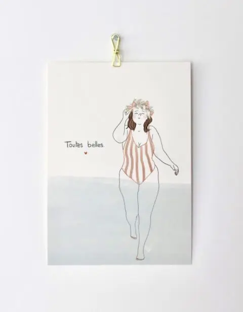 Affiche "Toutes belles"